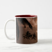 Conch Blows Zweifarbige Tasse (Links)