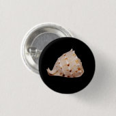 Conch Muschel Abzeichen Button (Vorne & Hinten)