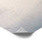 Conch Muschel am Strand 2 Poster (Ecke)