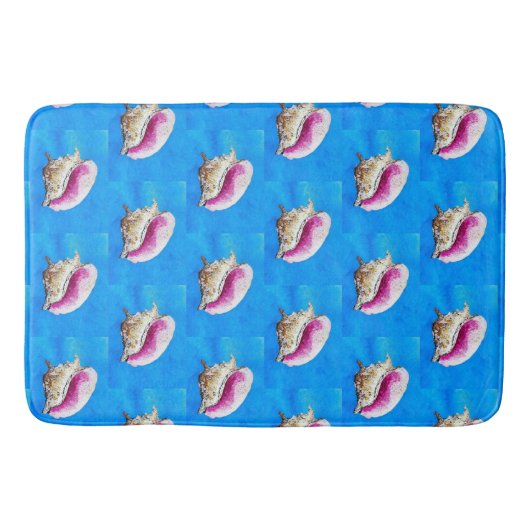 Conch Muschel Bath Mat Badematte (Vorderseite)