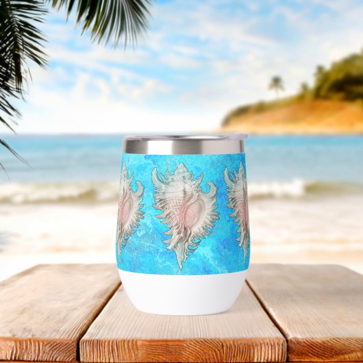 Conch Muschel "Beach Life" (Strand)
