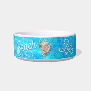 Conch Muschel "Beach Life" Napf