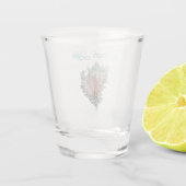 Conch Muschel "Beach Life" Schnapsglas (Rückseite)