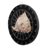 Conch Muschel Dartboard Dartscheibe (Vorderseite rechts)