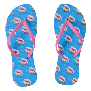 Conch-Muschel Flip Flops Badesandalen