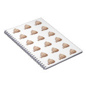 Conch Muschel Foto Notebook Notizblock (Rechte Seite)