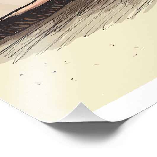 Conch-Muschel Fotodruck (Ecke)