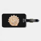 Conch Muschel Gepäckmarke Gepäckanhänger (Rückseite horizontal)
