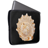 Conch Muschel Laptop Sleeve (Vorne Rechts)