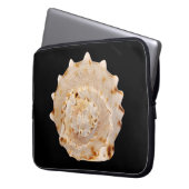 Conch Muschel Laptop Sleeve (Vorderseite Links)