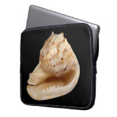 Conch Muschel Laptop Sleeve (Vorderseite Links)