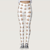 Conch Muschel Leggings (Vorderseite)