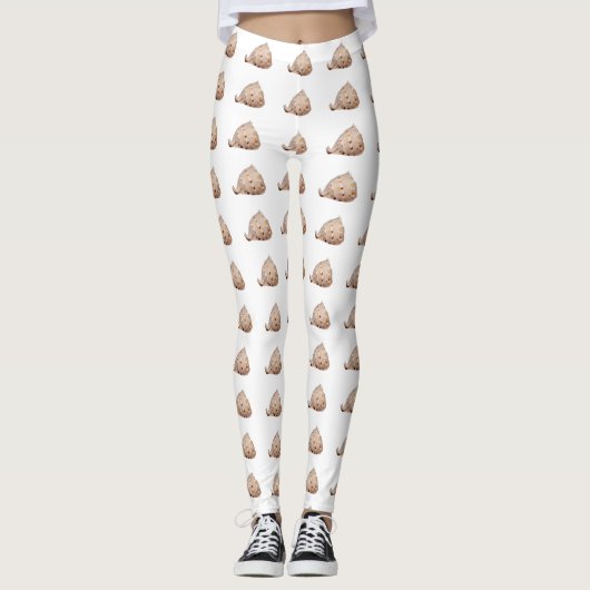 Conch Muschel Leggings (Vorderseite)