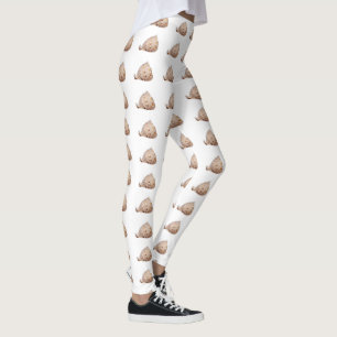 Conch Muschel Leggings