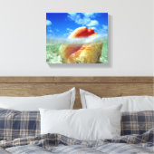 Conch-Muschel Leinwand (Insitu (Schlafzimmer))