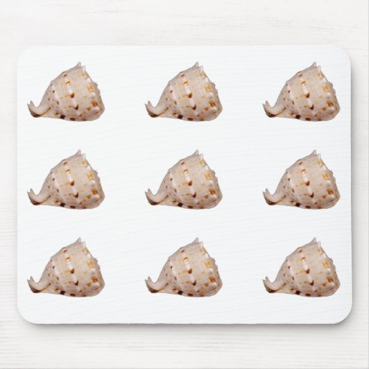 Conch Muschel Mouse Mat Mousepad (Vorne)