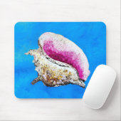 Conch Muschel Mouse Pad Mousepad (Mit Mouse)