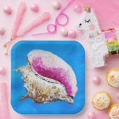 Conch Muschel Paper Teller (Party)