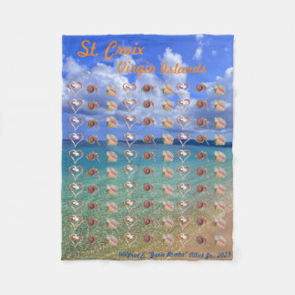 Conch Muschel Skulptur Fleece Blanket