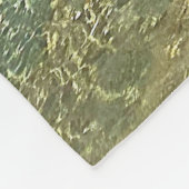 Conch Muschel Skulptur Fleece Blanket (Ecke)