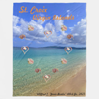 Conch Muschel Skulptur Fleece Blanket