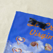 Conch Muschel Strandtuch (Beispiel)