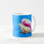 Conch-Muschel-Tasse Kaffeetasse (VorderseiteRechts)