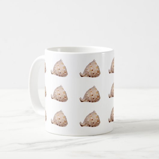 Conch-Muschel-Tasse Kaffeetasse (Vorderseite Links)