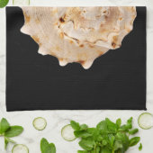 Conch Muschel Teetuch Handtuch (Gefaltet)