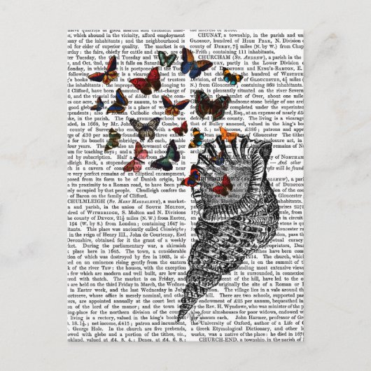 Conch Muschel und Schmetterlinge 2 Postkarte (Vorderseite)