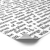 Conch Muschel und Schmetterlinge Poster (Ecke)