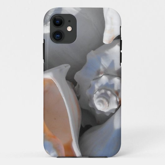Conch-Muscheln schließen Case-Mate iPhone Hülle (Rückseite)