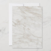 Conch on Beach Celebration of Life Einladung (Rückseite)