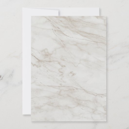 Conch on Beach Celebration of Life Einladung (Rückseite)