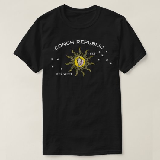 Conch Republic Flag Classic TShirt (Design vorne)