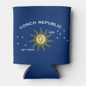 Conch Republic Flag Dosenkühler (Vorderseite)