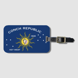 Conch Republic Flag Gepäckanhänger