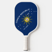 Conch Republic Flag Pickleball Schläger (Rückseite)