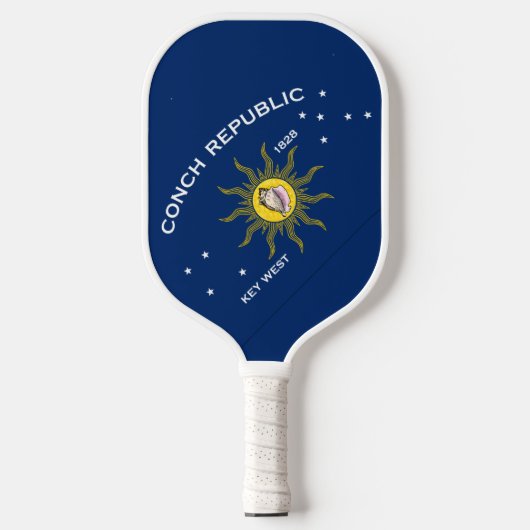 Conch Republic Flag Pickleball Schläger (Vorderseite)