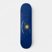 Conch Republic flag Skateboard (Vorne)