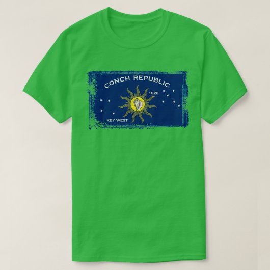Conch Republic Flag T-Shirt (Design vorne)