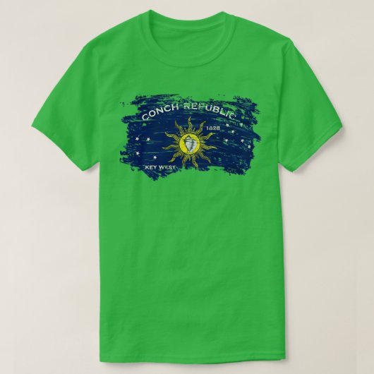 Conch Republic Flag TShirt 1 (Design vorne)