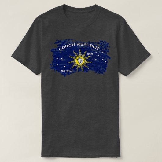 Conch Republic Flag TShirt 2 (Design vorne)