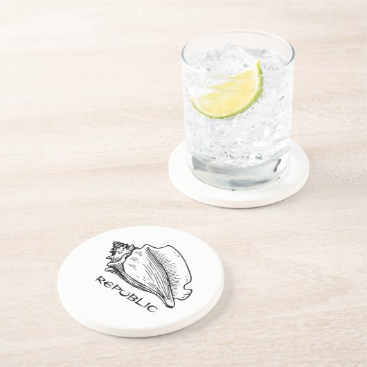 Conch Republic Getränkeuntersetzer (Seite)