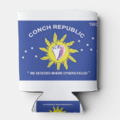 Conch Republic Key West Florida Dosenkühler (Rückseite)
