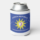 Conch Republic Key West Florida Dosenkühler (Kanne Rückseite)