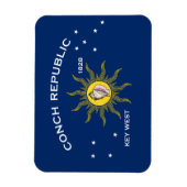 Conch Republic Magnet (Vertikal)