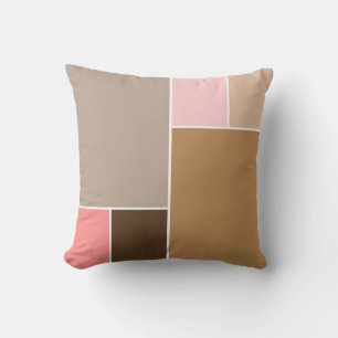 Conch Seashell Color Blocks Kissen