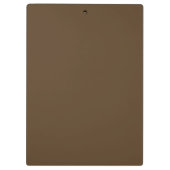 Conch Seashell Color Blocks Klemmbrett (Rückseite)