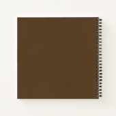Conch Seashell Color Blocks Notizblock (Rückseite)